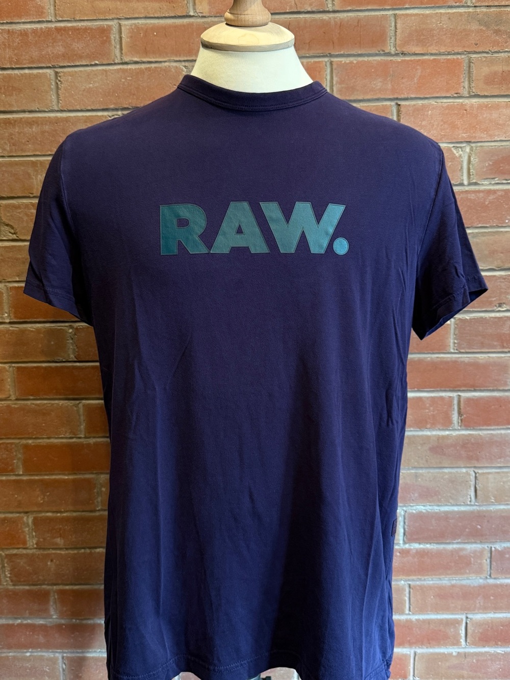 G-Star Raw Purple Short-Sleeve Logo Tee